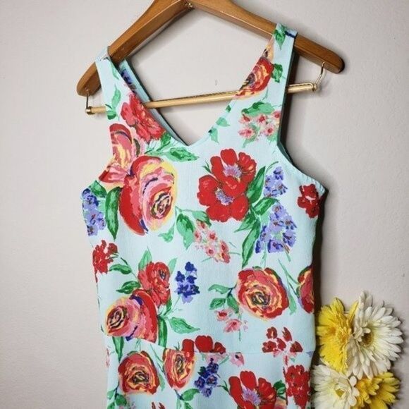 Everly sleeveless floral dress size Small - Picture 4 of 11